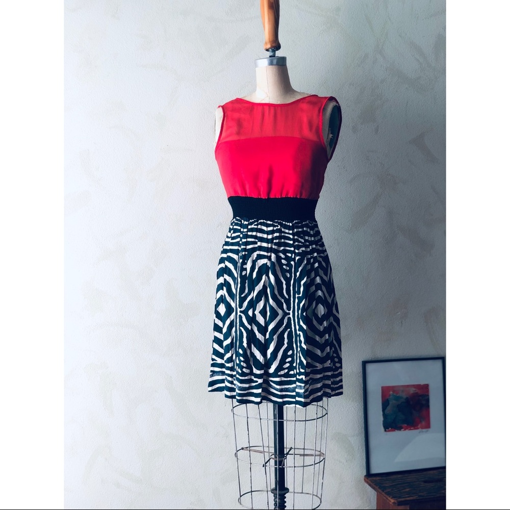 Modern Design Mini Dress